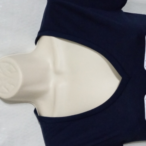 Notre Dame Fighting Irish V-Neck Short Sleeve T Shirt Small Navy Green Letter - Picture 3 of 7